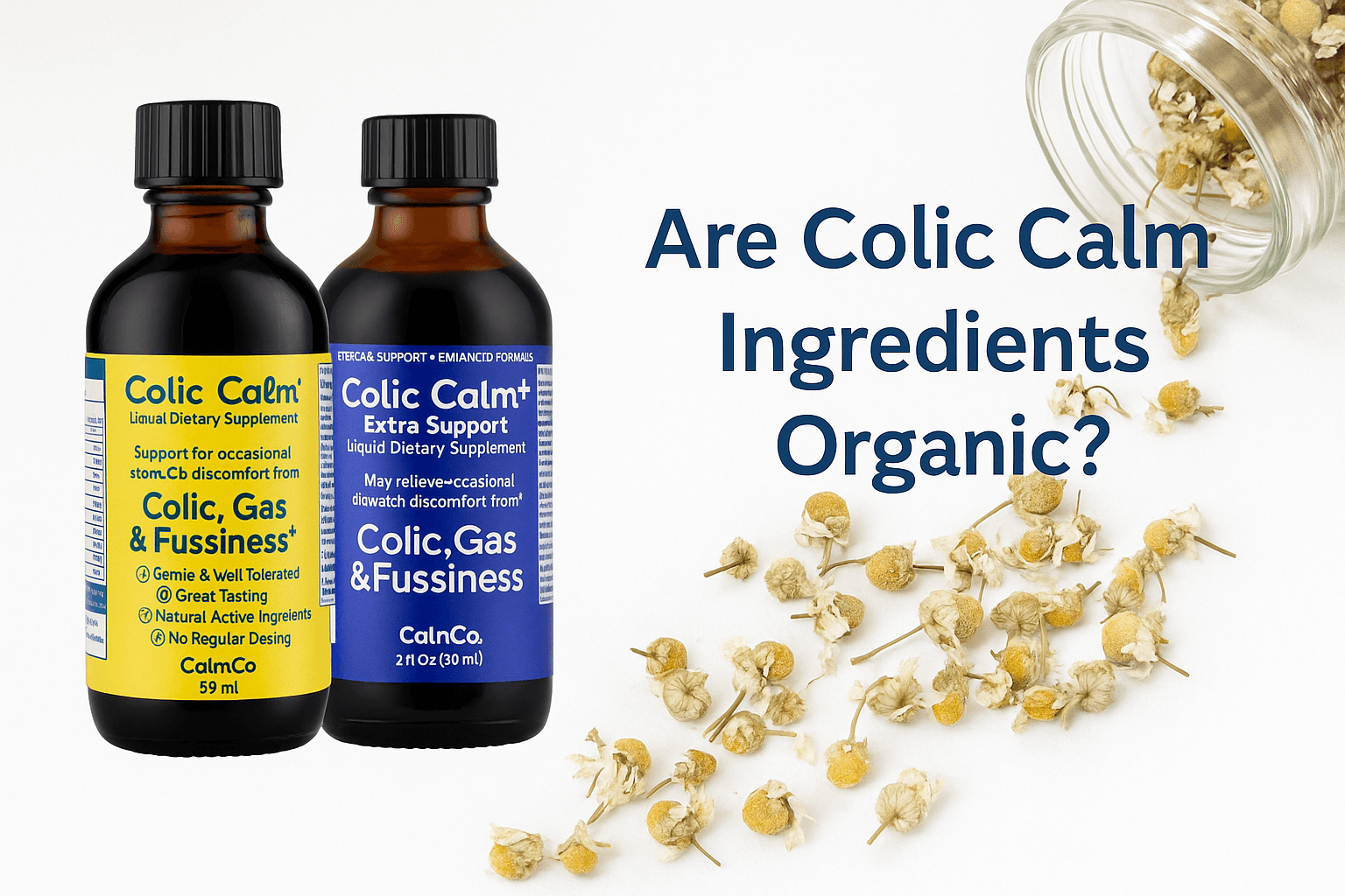 Are Colic Calm Ingredients Organic?