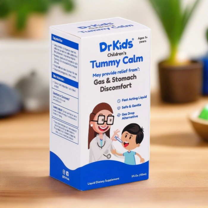 Kids Tummy Calm for Gas & Stomach Discomfort - Large 150ml Size for Ages 1 and Up - ColicCalm NZ