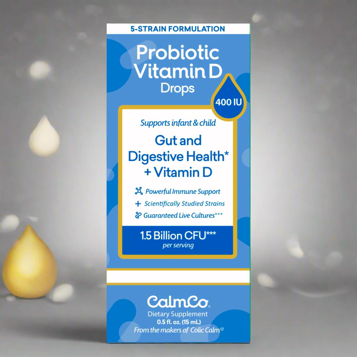 Probiotic+D3 Drops from Colic Calm - Baby, Toddler, Child, 15ml - ColicCalm NZ