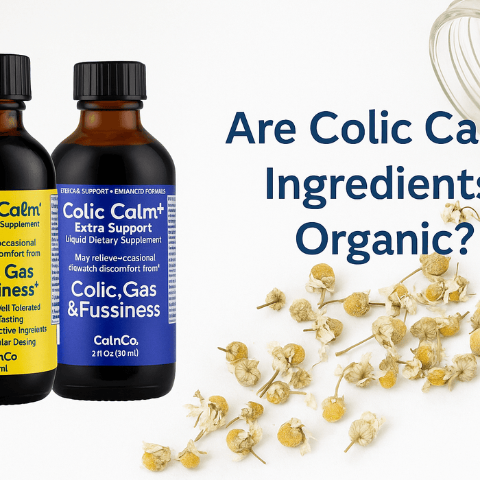 Are Colic Calm Ingredients Organic?