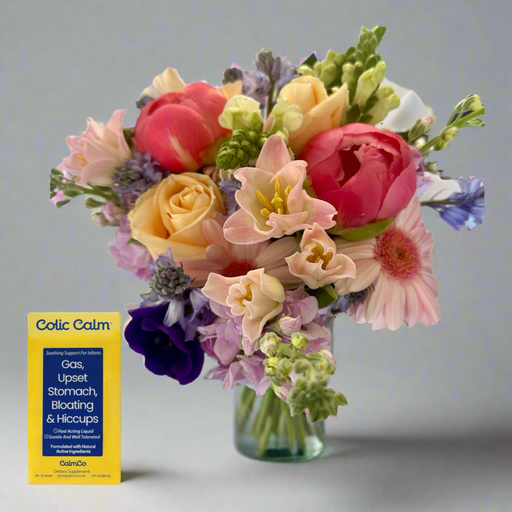 Wellington Welcome Bundle: Colic Calm & Seasonal Flowers - ColicCalm NZ 