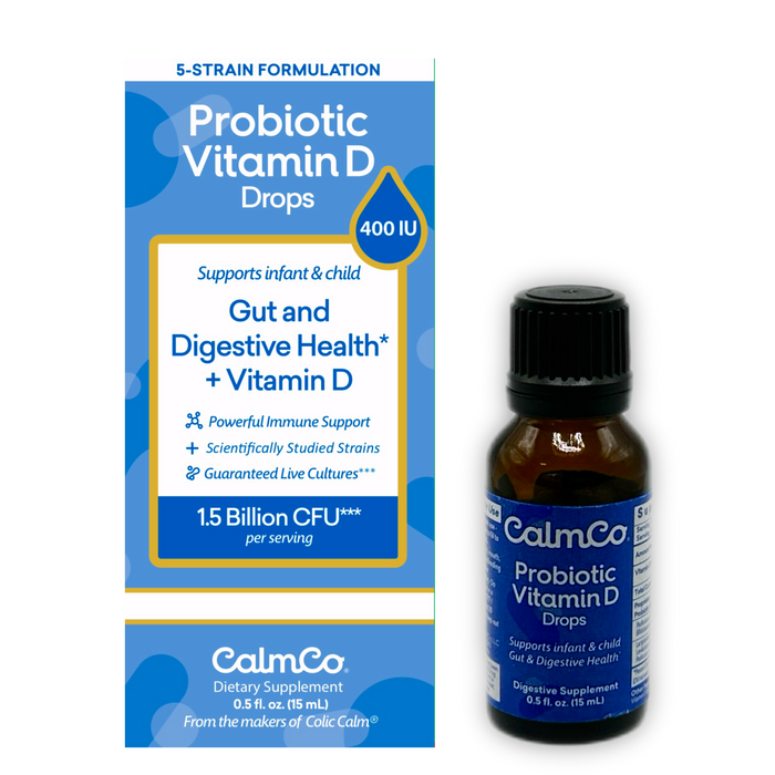 Infant vitamin D with probiotic 