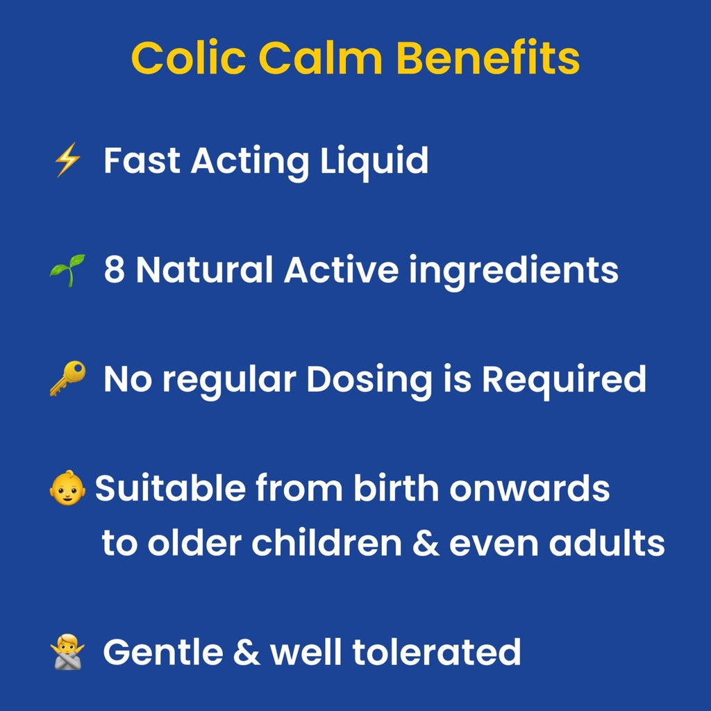 Colic Calm Gripe Water Colic, Gas, Bloating, Upset Stomach and Hiccu