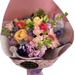 Seasonal bouquet of pastel flowers from Becca Florist, available exclusively for delivery in the Wellington region, capturing the essence of the local blooms.