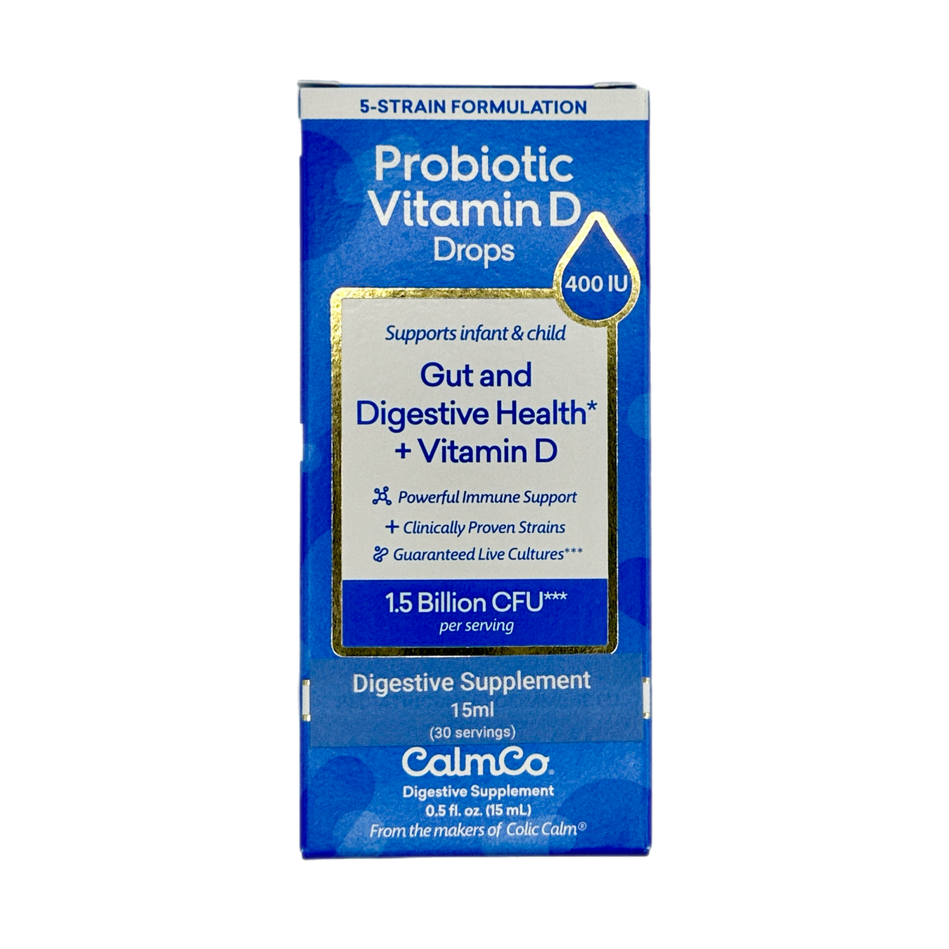 Baby Probiotic and Vitamin D Drops