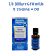 Peaceful Sleep Combo: Twilight Motion Night Light & CalmCo Probiotics + D3 - ColicCalm NZ 