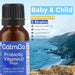 Gentle newborn probiotic drops for gut flora balance after antibiotics, bloating relief and immune system support 